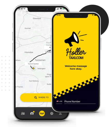 HollerTaxi app - case3